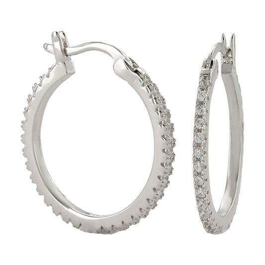 Montana Silversmiths® Classic Medium Hoop Earrings ER3875