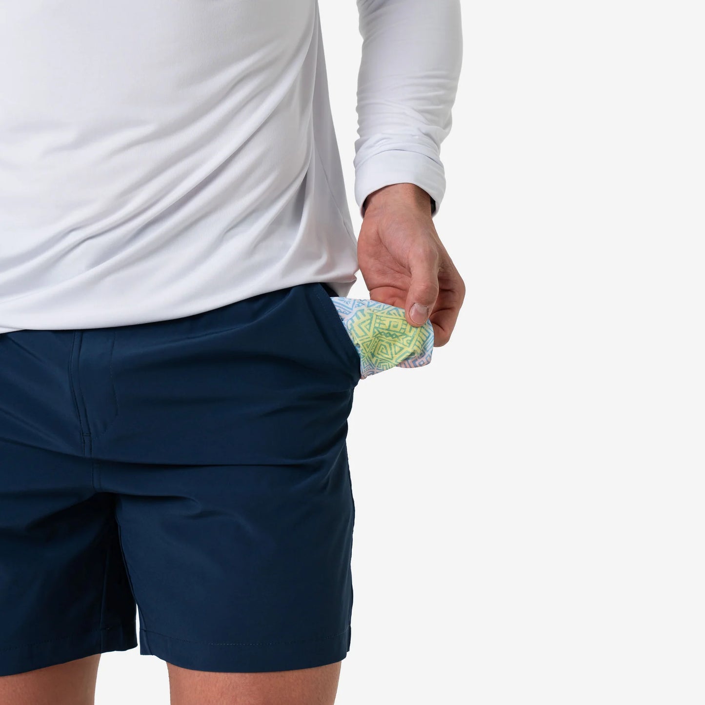 Burlebo® Men's Everyday Short Deep Water Navy ES-DWN-MP