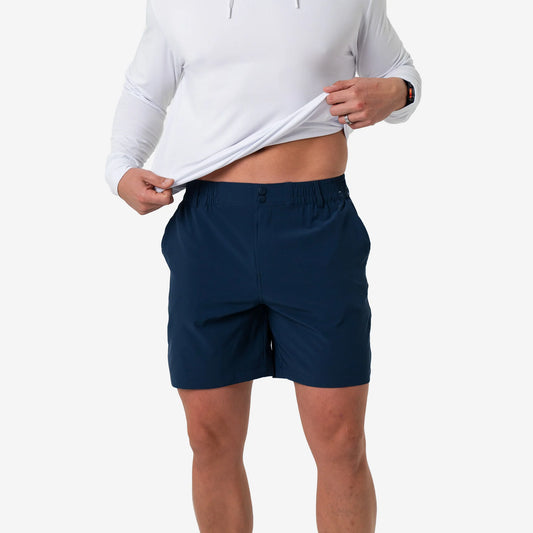 Burlebo® Men's Everyday Short Deep Water Navy ES-DWN-MP