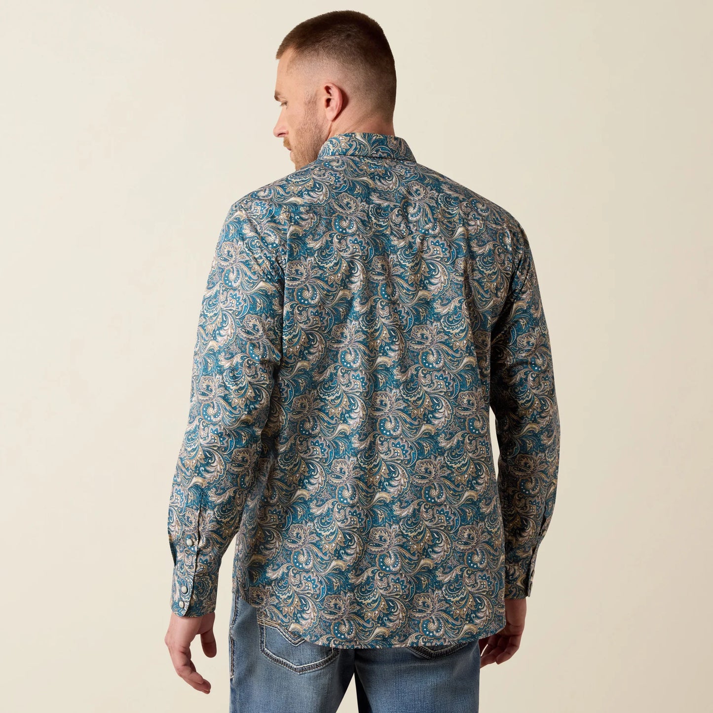 Ariat® Men's Cedric Classic Fit Snap Shirt 10079534
