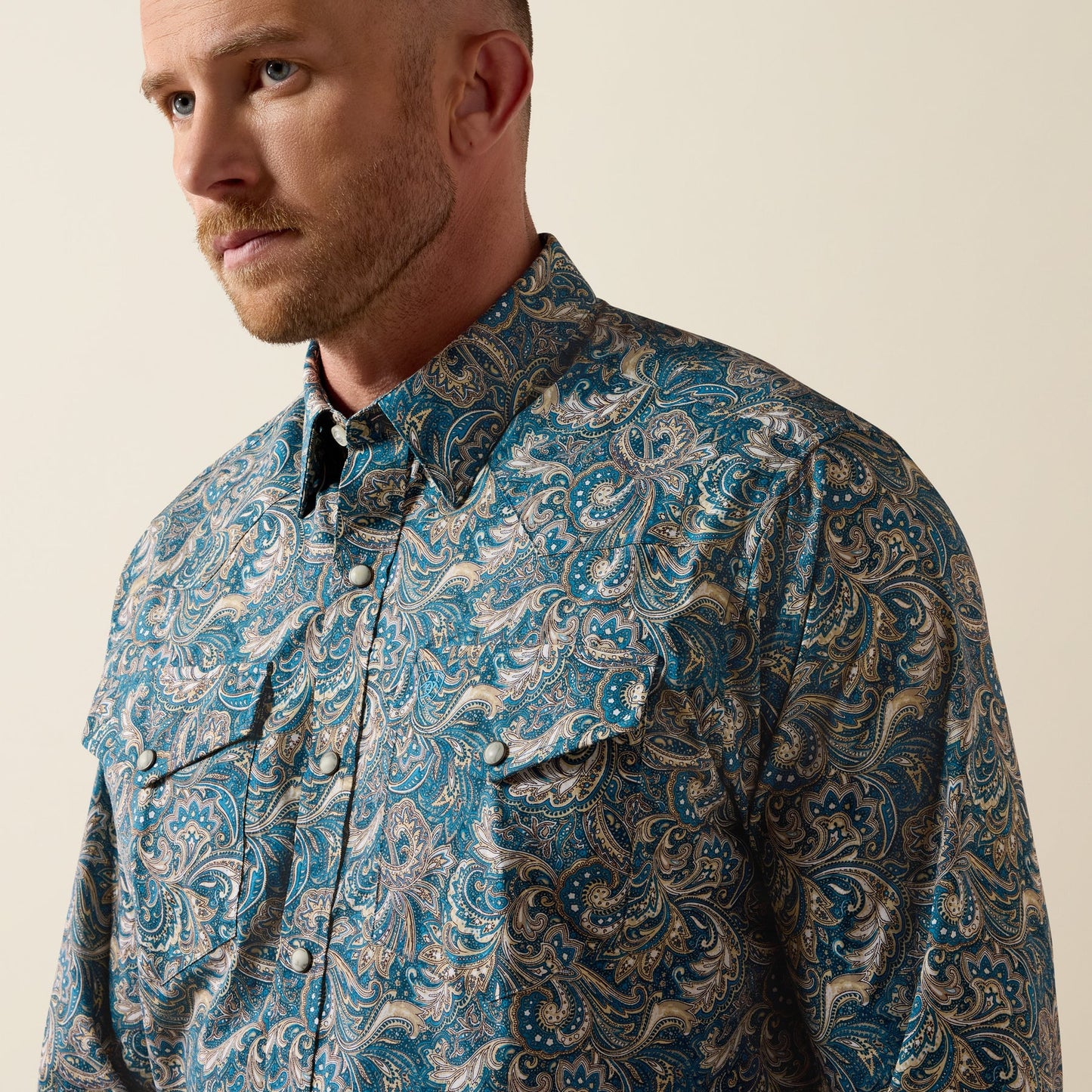 Ariat® Men's Cedric Classic Fit Snap Shirt 10079534