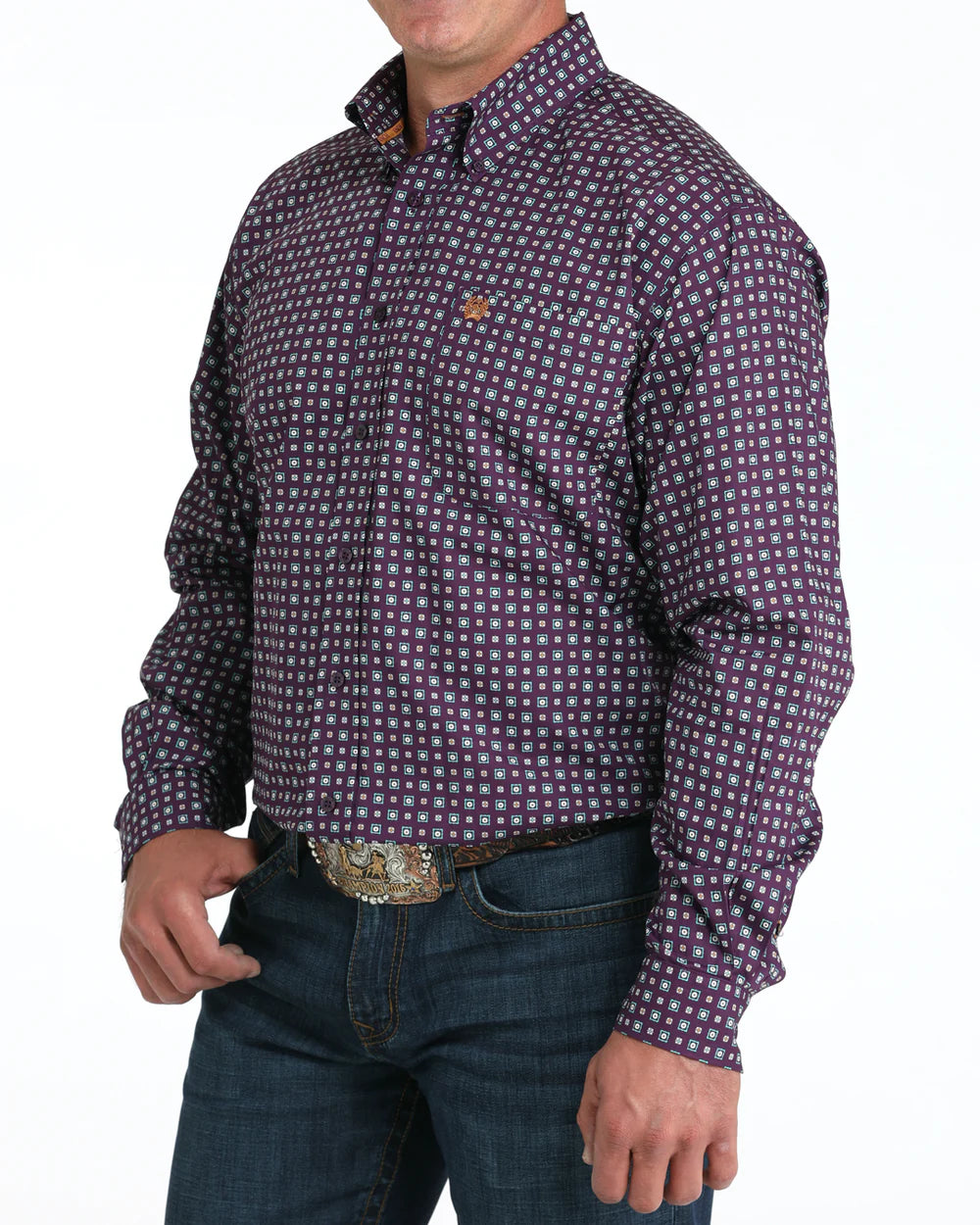 Cinch® Men's Classic Fit Button-Down Western Shirt MTW1105974