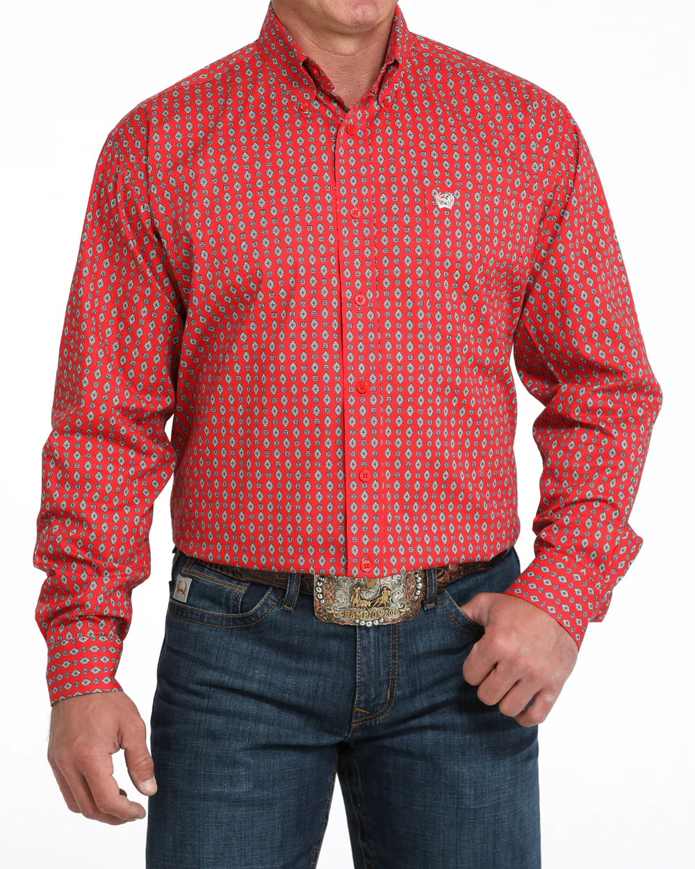 Cinch® Men's Stretch Classic Fit Button-Down Western Shirt MTW1105994