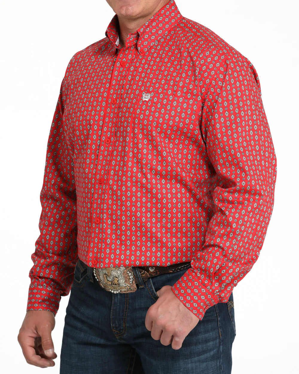 Cinch® Men's Stretch Classic Fit Button-Down Western Shirt MTW1105994