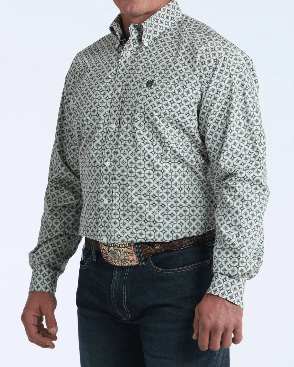 Cinch® Men's Classic Fit Button-Down Western Shirt MTW1106033