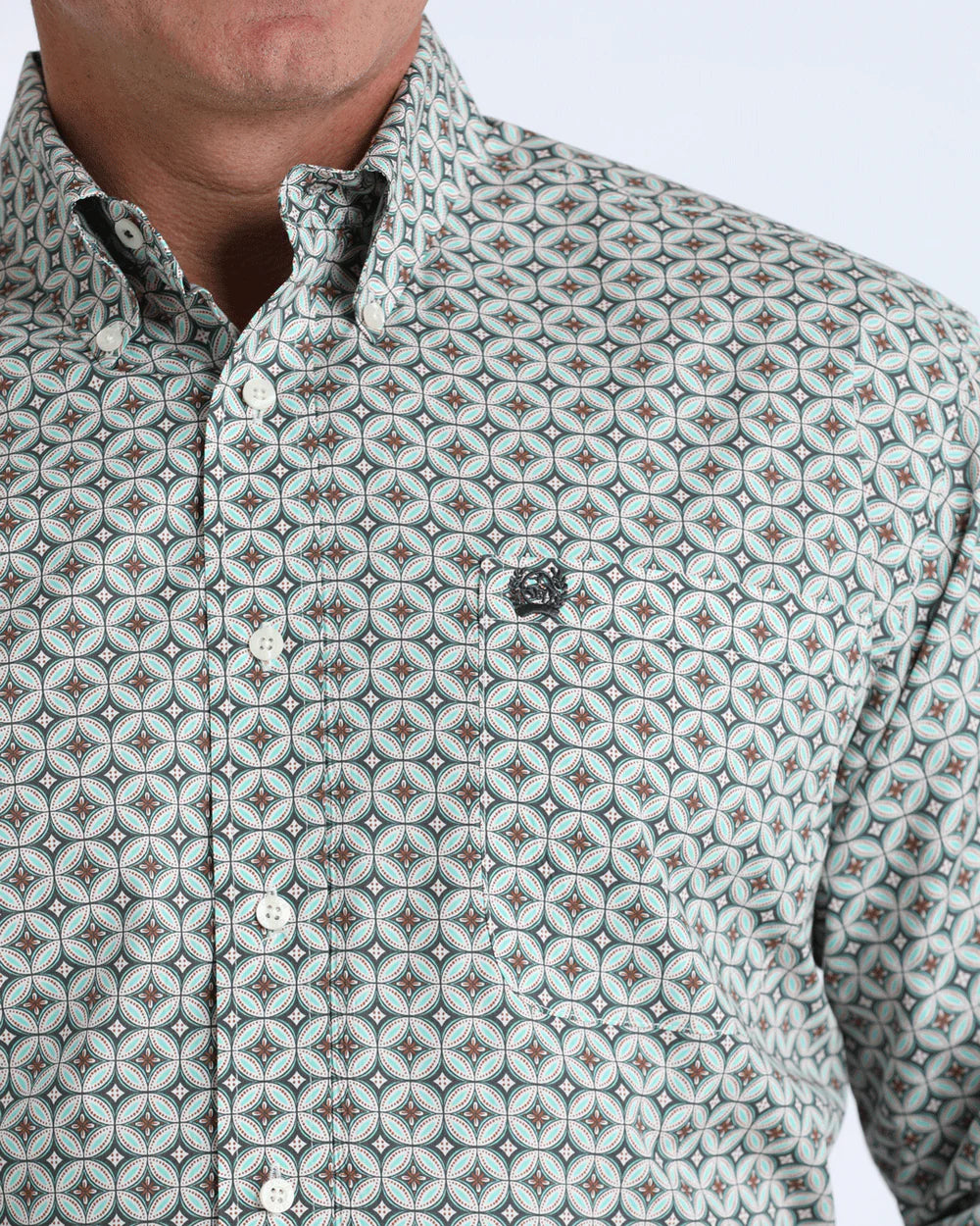 Cinch® Men's Classic Fit Button-Down Western Shirt MTW1106033