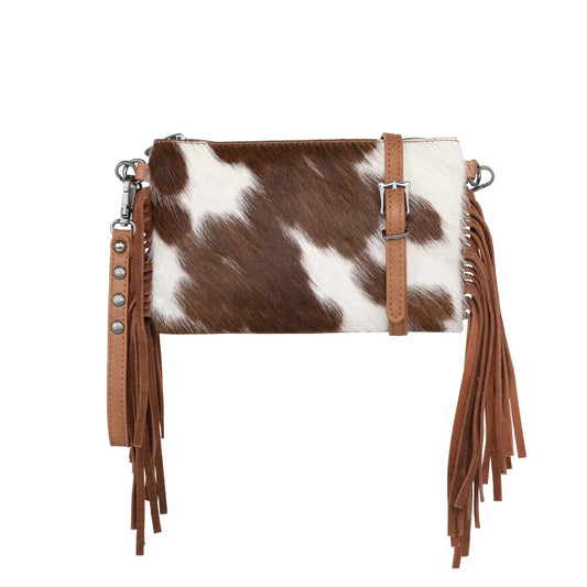 Montana West® Hair-On Collection Clutch/Crossbody MW1219-181BR
