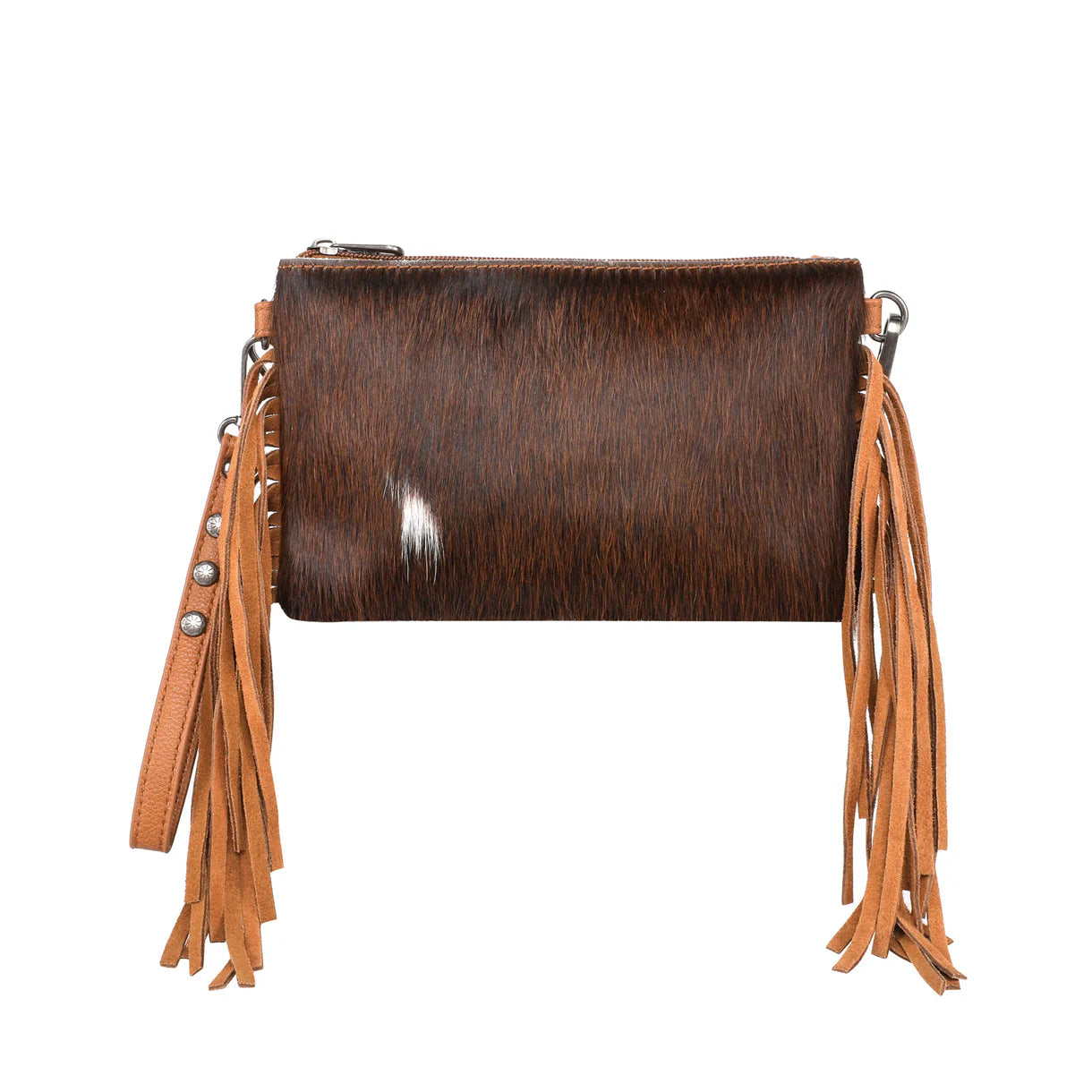 Montana West® Hair-On Collection Clutch/Crossbody MW1219-181BR