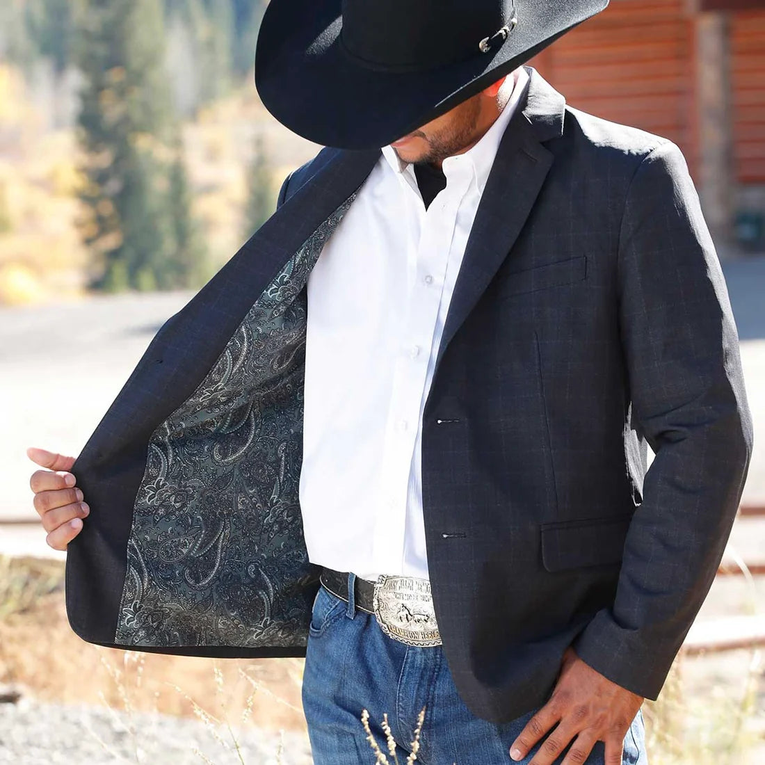 Cinch® Men's Charcoal Sport Coat MWJ1931001