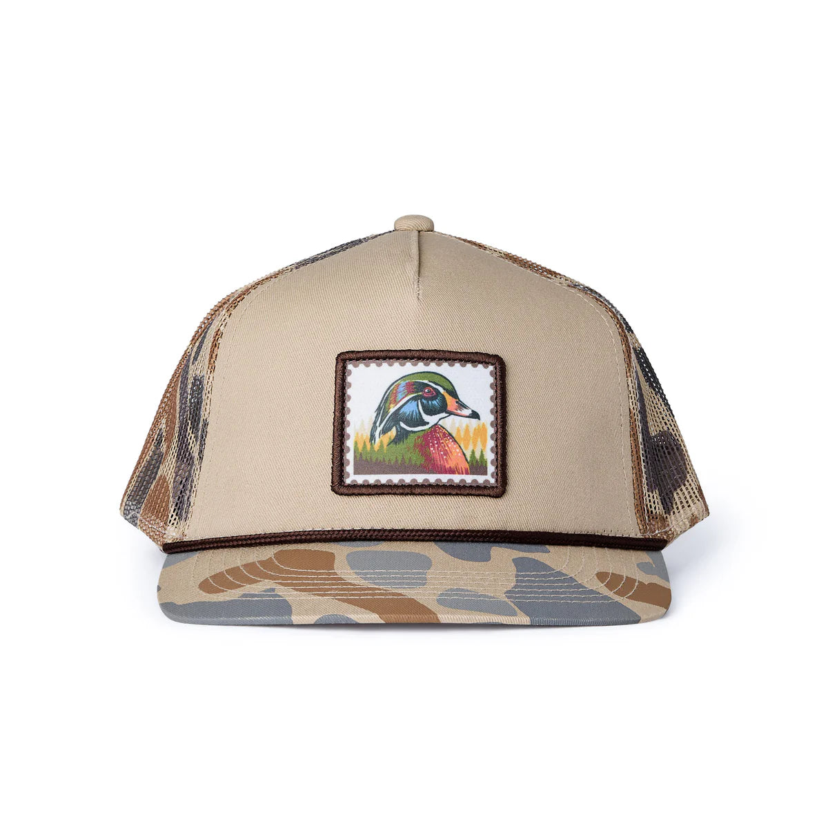 Burlebo® Wood Duck Stamp Camo Ballcap C-DSCC
