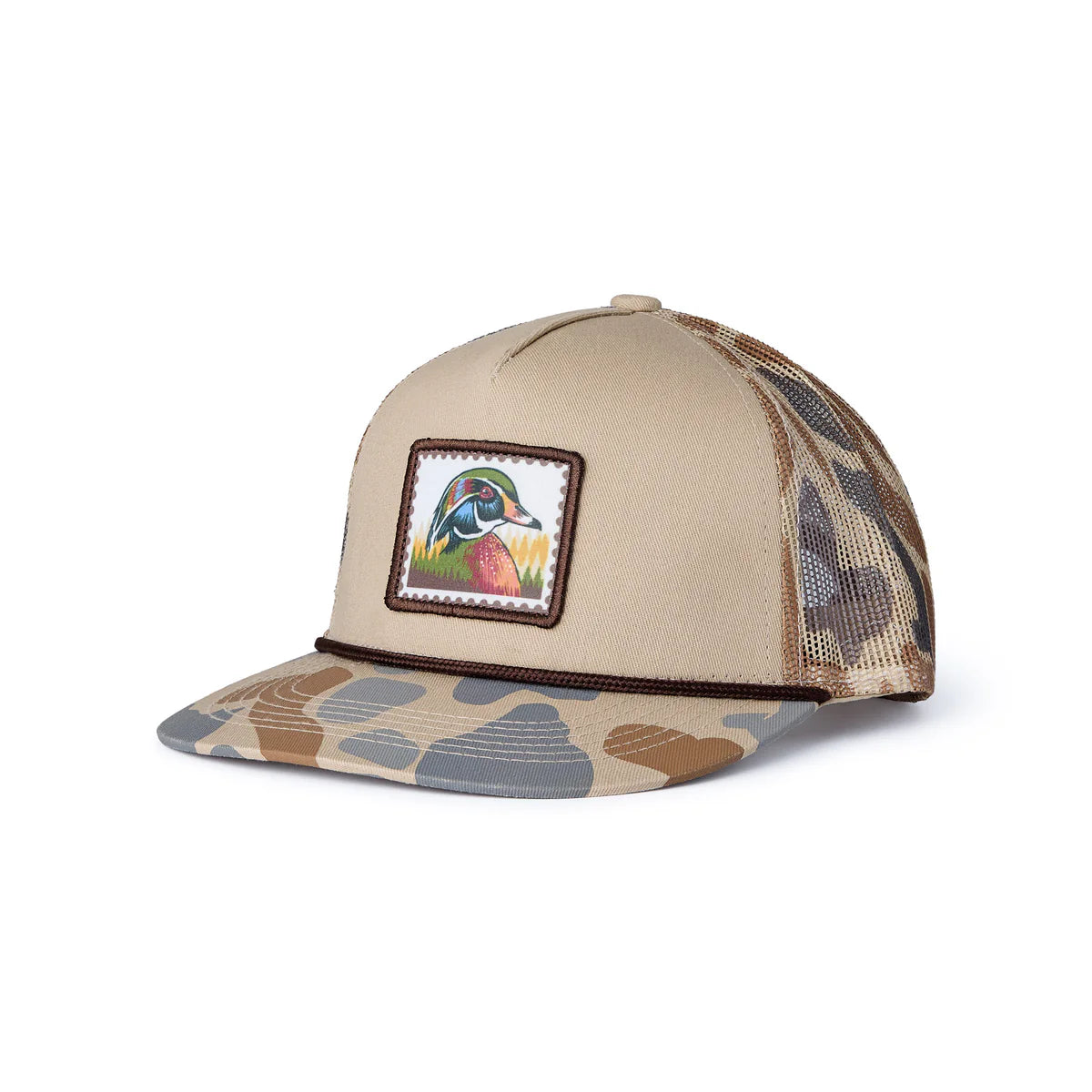 Burlebo® Wood Duck Stamp Camo Ballcap C-DSCC