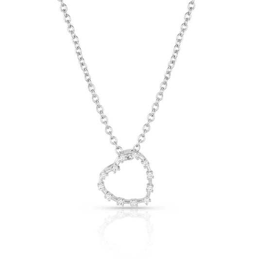 Montana Silversmiths® Hanging On Heartstring Necklace NC5027