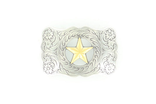 Nocona® Star Buckle Silver & Gold 37232