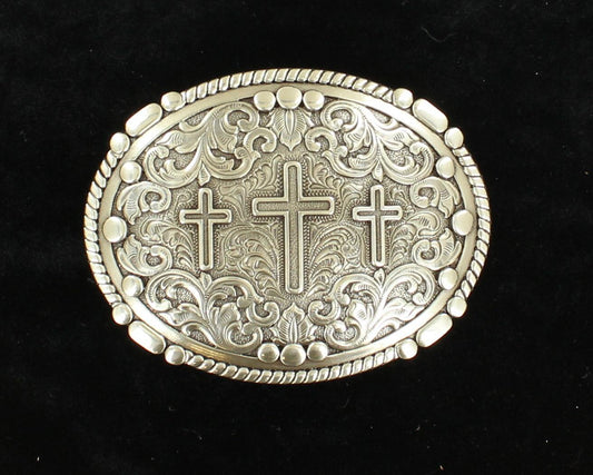 Nocona® Triple Cross Oval Buckle 37980