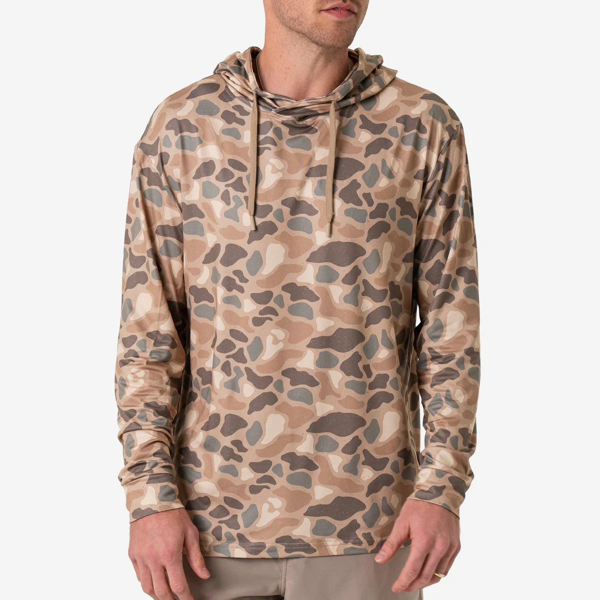 Burlebo® Men's Performance Hoodie - Pintail Camo PH-PTC