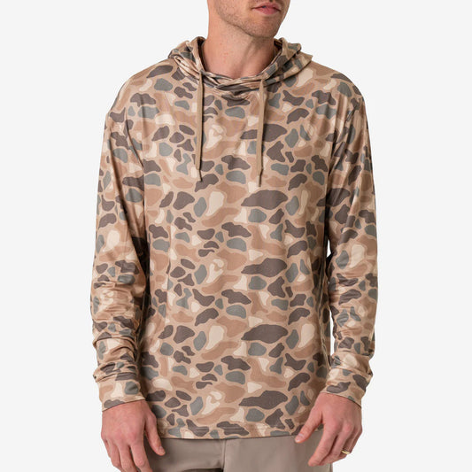 Burlebo® Men's Performance Hoodie - Pintail Camo PH-PTC