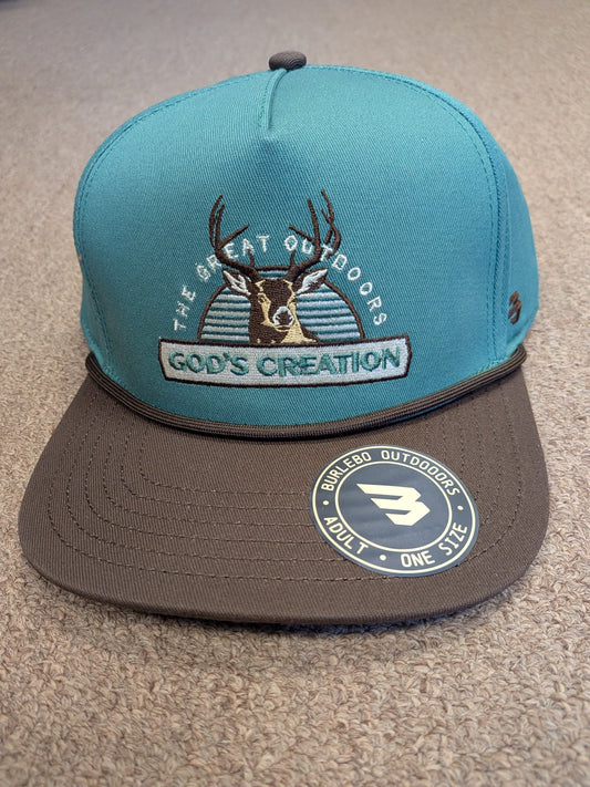 Burlebo® Ballcap Green & Brown C-GODC-G