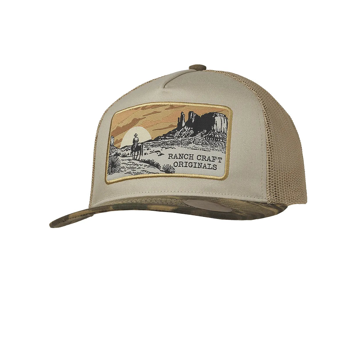 Ranch Craft Originals® Men's Snap Back Cap Desert Camo Tan 191002308