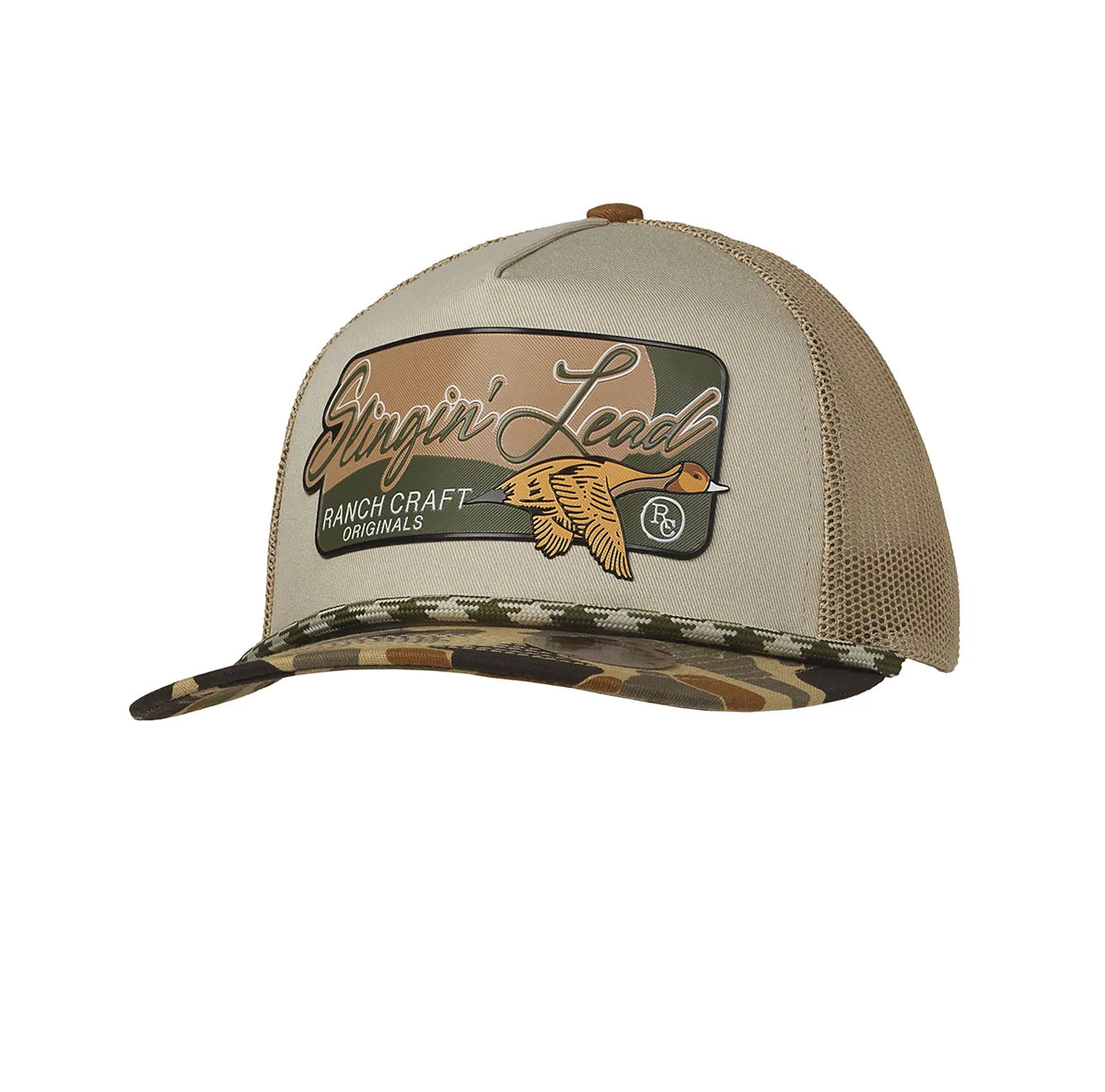 Ranch Craft Originals® Men's Snap Back Cap Slingin Lead Tan 191002208