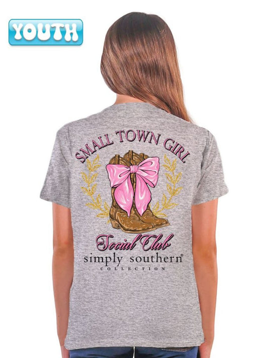 Simply Southern® Kid's T-Shirt YTH-SS-SMALLTOWN