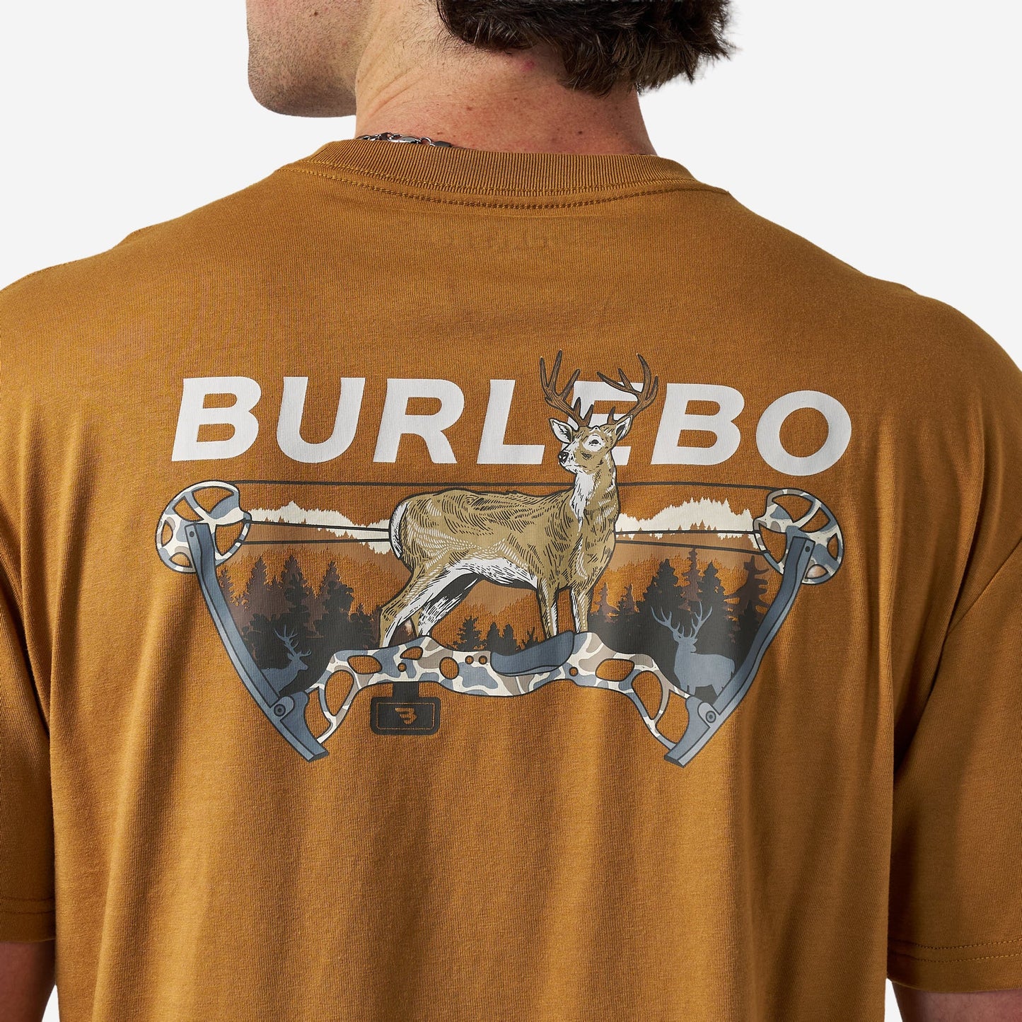 Burlebo® Men's Bow Hunter T-Shirt SST-BOWH-LB