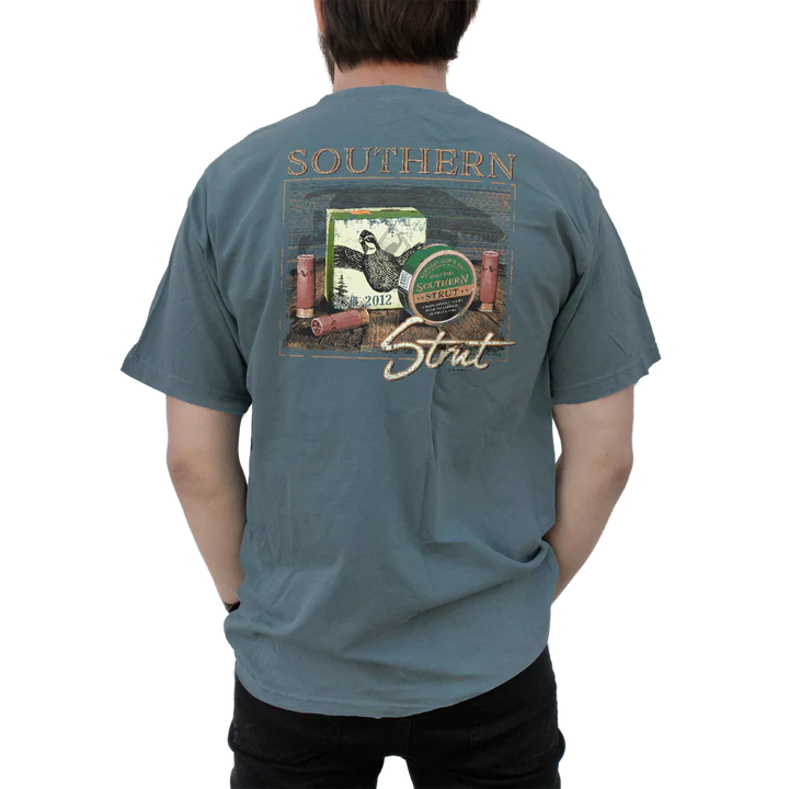 Southern Strut® Men's Quails and Shells Tee ST#631