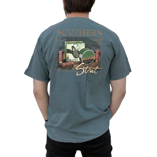 Southern Strut® Men's Quails and Shells Tee ST#631