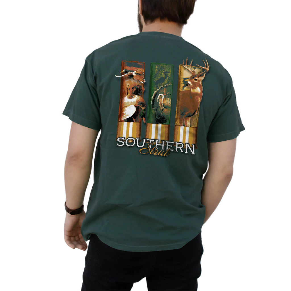 Southern Strut® Men's Shotgun Trio Shell Series Tee ST#654