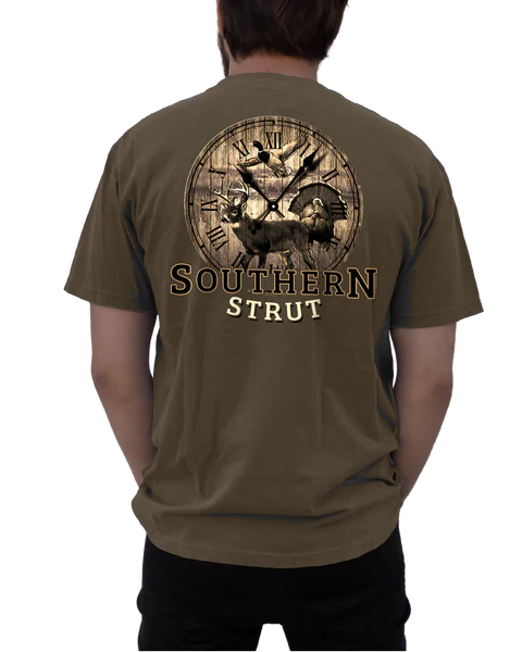Southern Strut® Hunting Around The Clock All Season Grind Tee SST#661