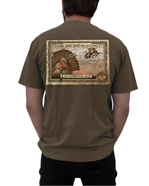 Southern Strut® Men's Turkey License T-Shirt ST#696