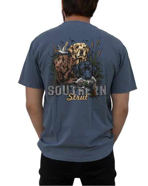 Southern Strut® Men's Lab Trio Duck Hunting T-Shirt ST#705