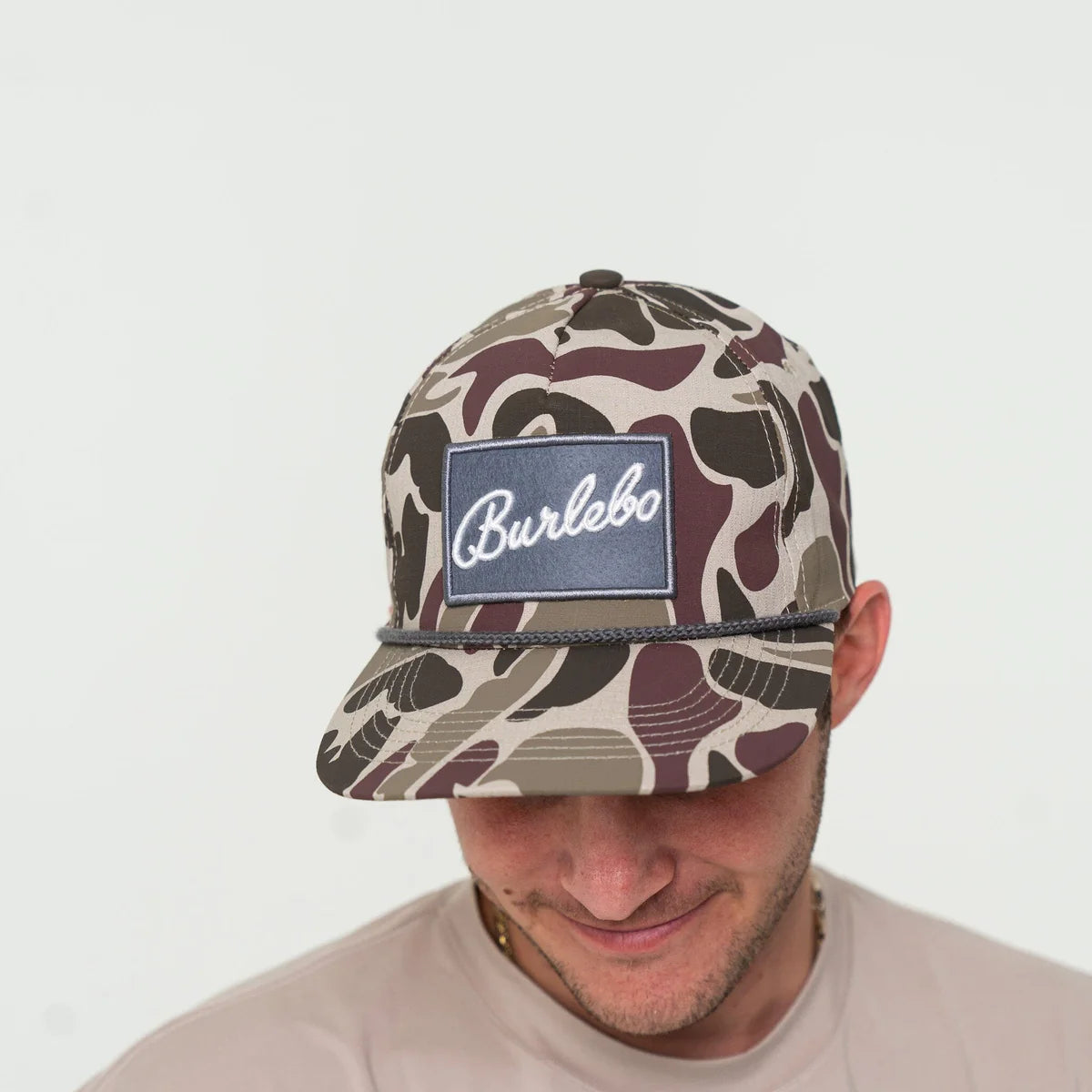Burlebo® Grey Patch Camo Ballcap C-GBP