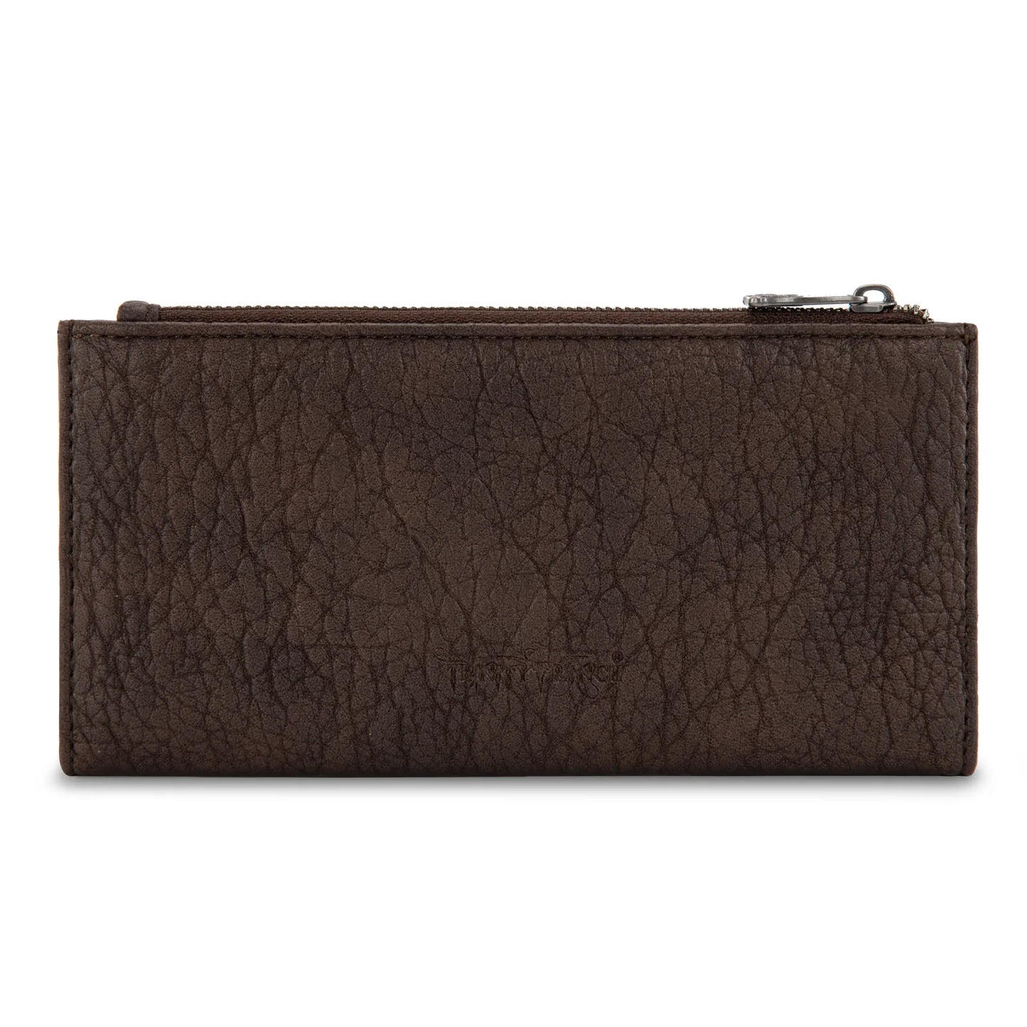 Trinity Ranch® Hair-On Cowhide Tooled Collection Wallet TR203-W2002CF
