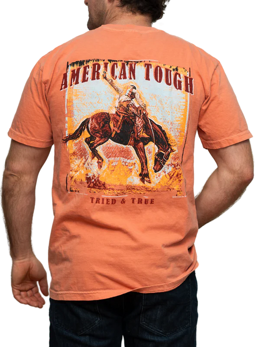 Tried And True Brand  Rodeo Bronco Men's T-Shirts TT280