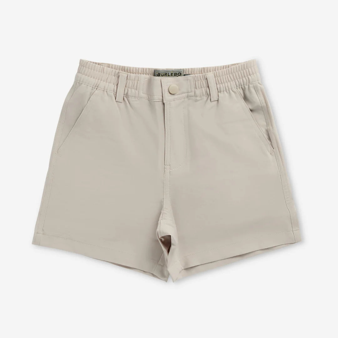 Burlebo® Youth Everyday Short - Light Khaki - Old Glory Pocket Y-ES-LK-OLDG