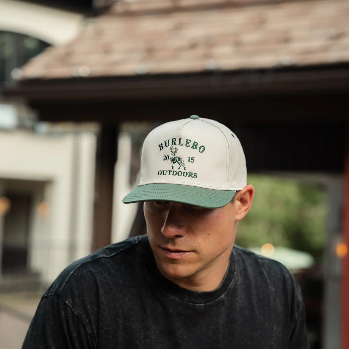 Burlebo® Vintage Whitetail Deer - Camo Ballcap C-VWTD