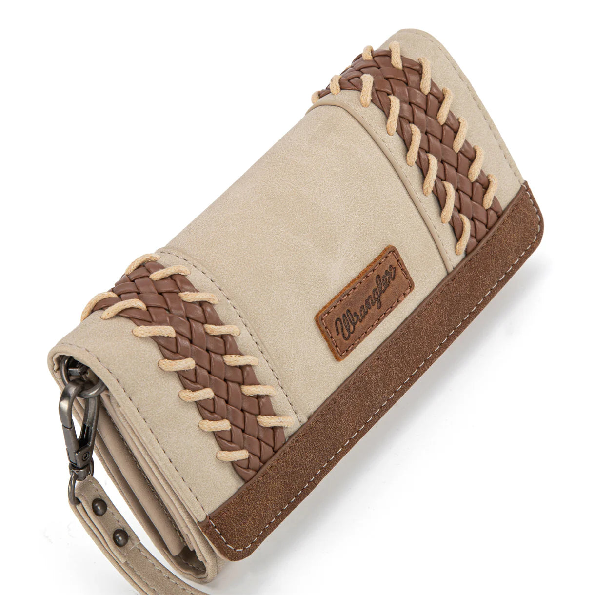 Wrangler® Southwestern Print Wallet/Wristlet/Crossbody WG217-C018BR