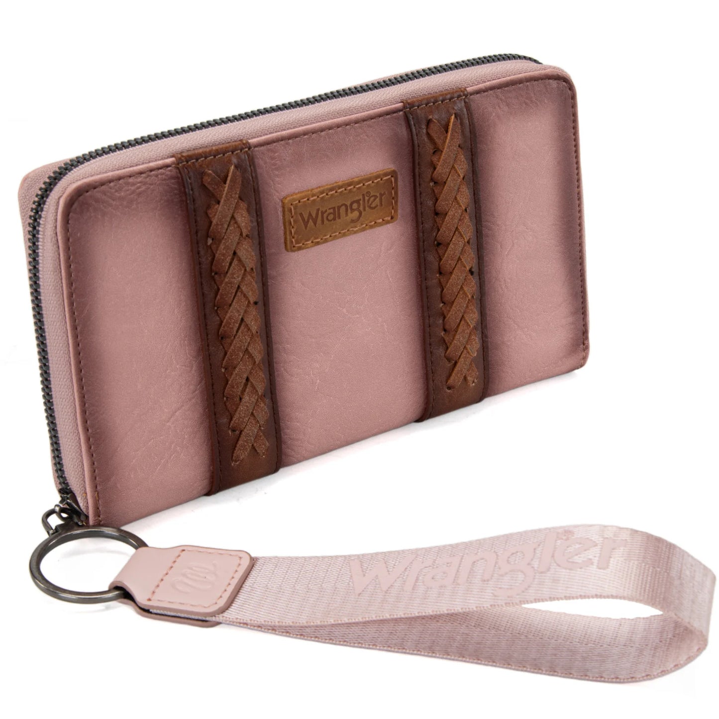 Wrangler® Whipstitch Wallet/Wristlet Pink WG2208-W006