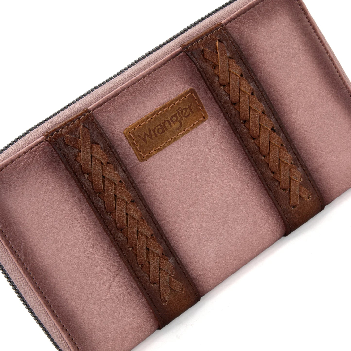 Wrangler® Whipstitch Wallet/Wristlet Pink WG2208-W006