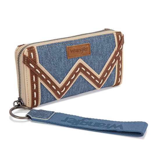 Wrangler® Western Chevron Contrast Stitch RFID Wallet Jean WG456-W130JN