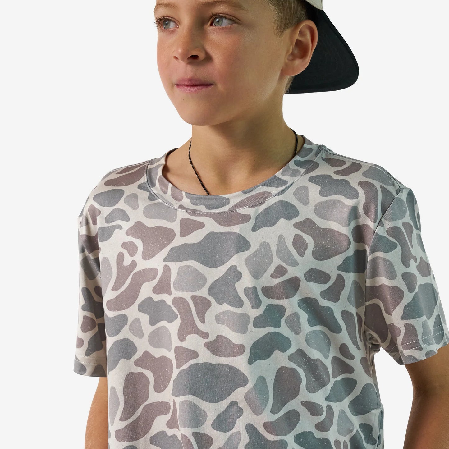 Burlebo® Youth Go-To Tee Classic Deer Camo Y-GTT-CDC