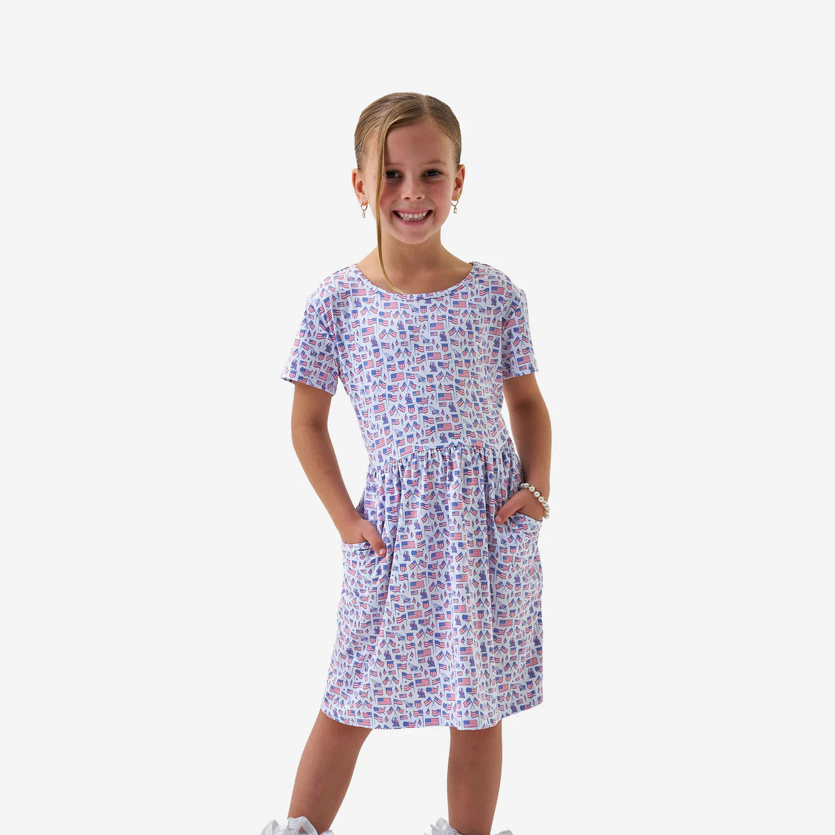 Burlebo® Youth Moxie Dress Old Glory Y-MOXD-OLDG