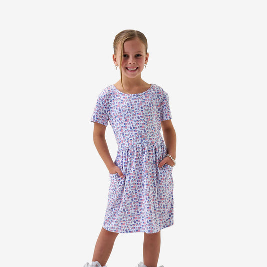 Burlebo® Youth Moxie Dress Old Glory Y-MOXD-OLDG