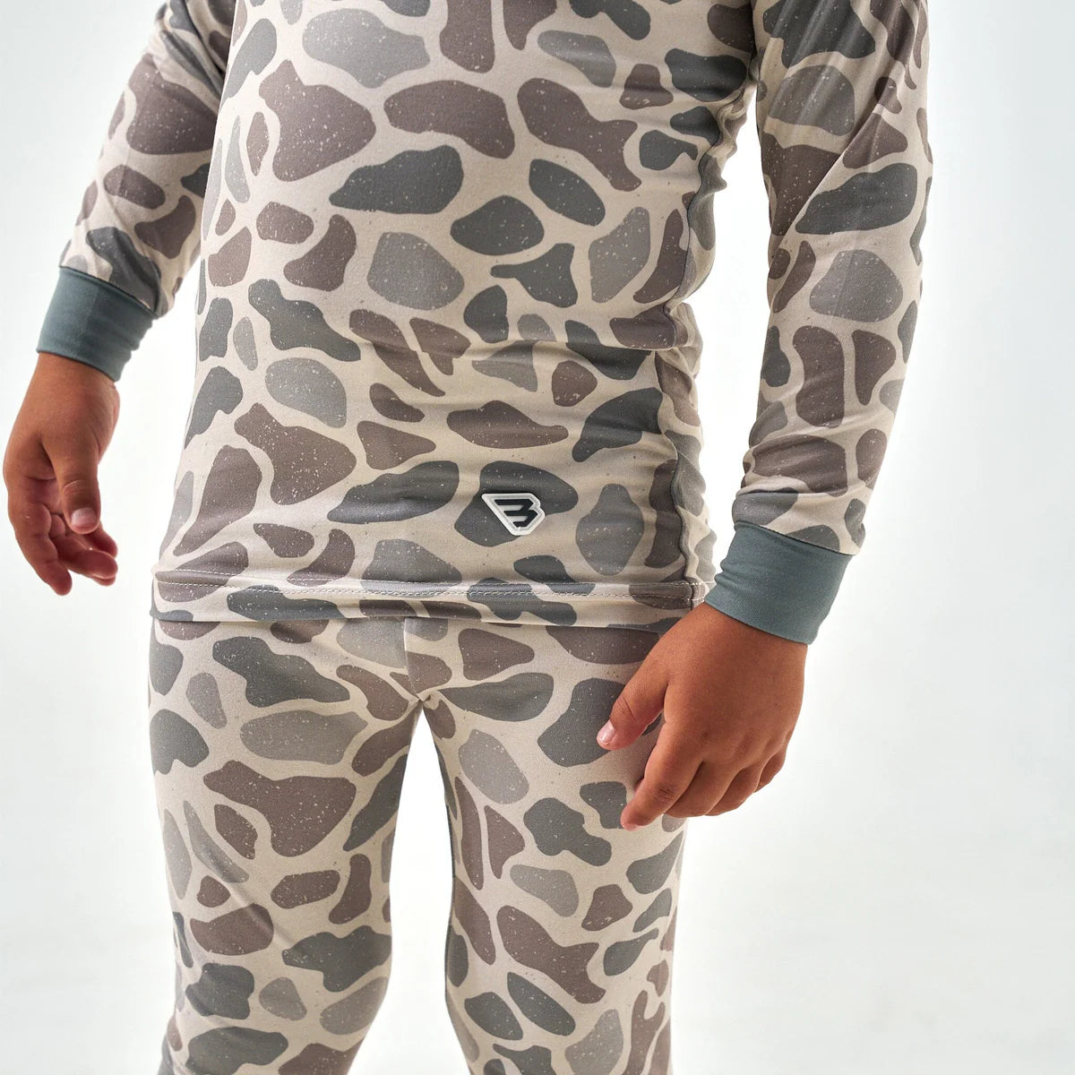 Burlebo® Youth Pajama Set Classic Deer Camo Y-PJ-CDC