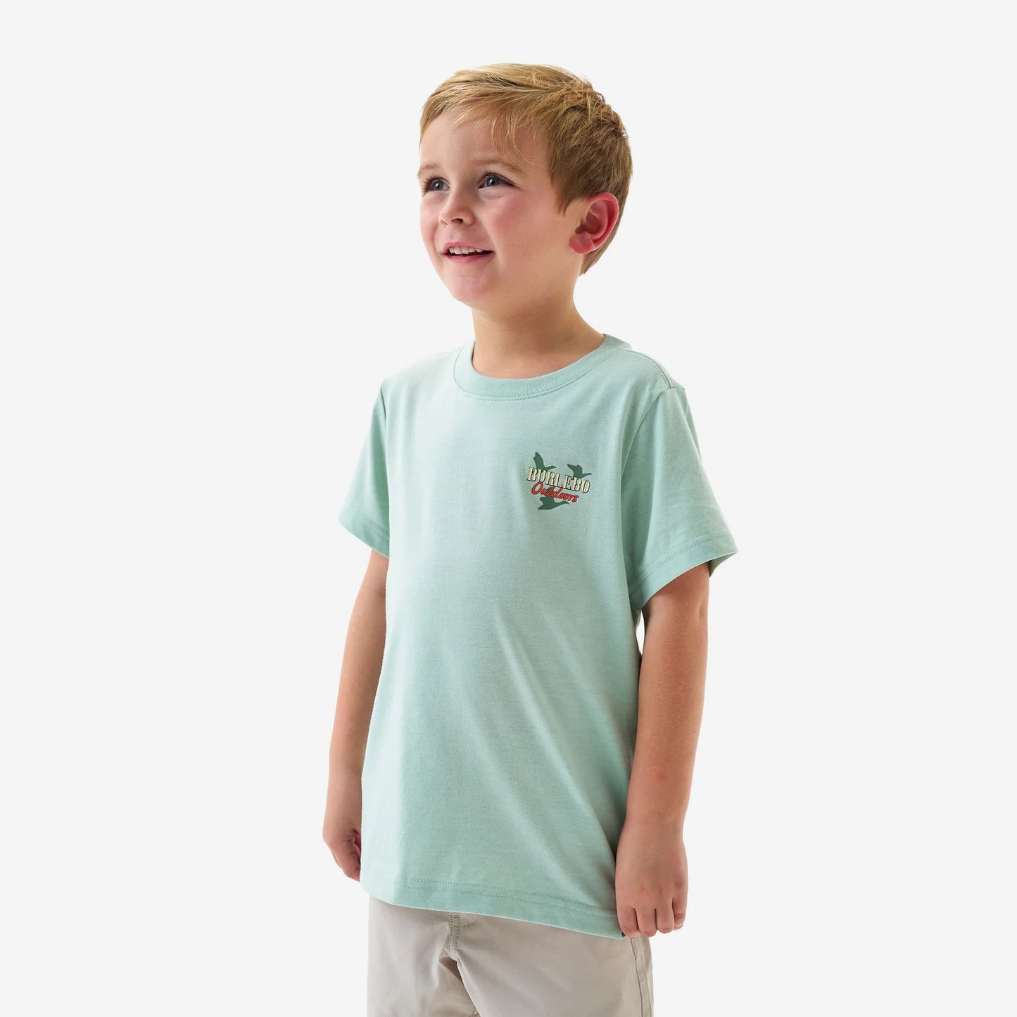 Burlebo® Youth Short Sleeve Tee Field Companion Sage Y-SST-FC-SGE