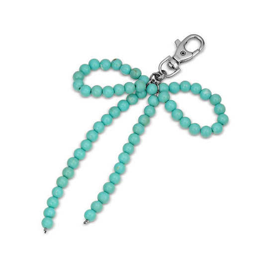 Montana Silversmiths® Turquoise Bow Bag Charm ABAG6342