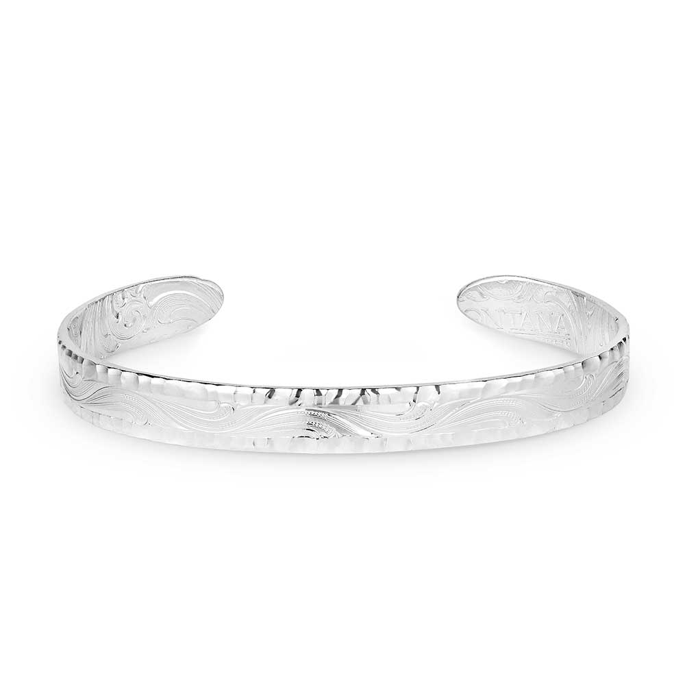 Montana Silversmiths® Timeless Elegance Chiseled Cuff Bracelet BC5663