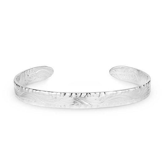 Montana Silversmiths® Timeless Elegance Chiseled Cuff Bracelet BC5663
