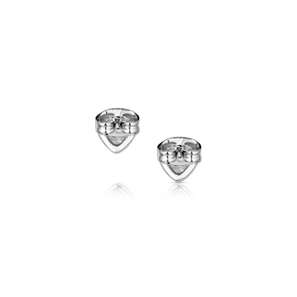 Montana Silversmiths® Tiny Heart Crystal Post Earrings ER4476