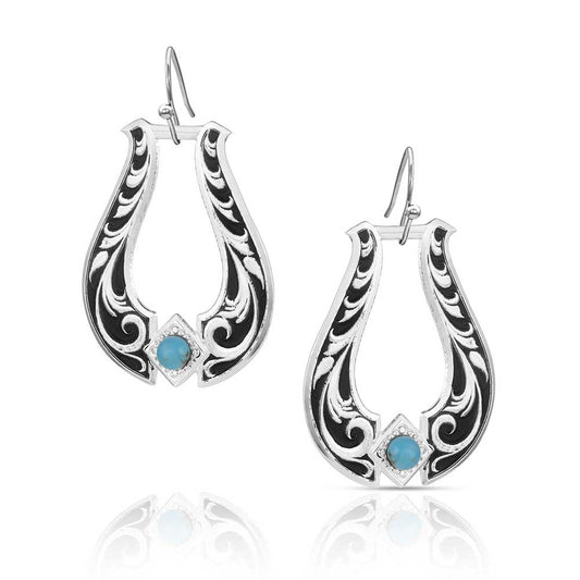 Montana Silversmiths® Callie's Turquoise Trail Earrings ER6166